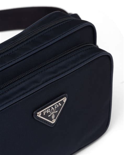 prada belt bag nylon blue|prada padded nylon shoulder bag.